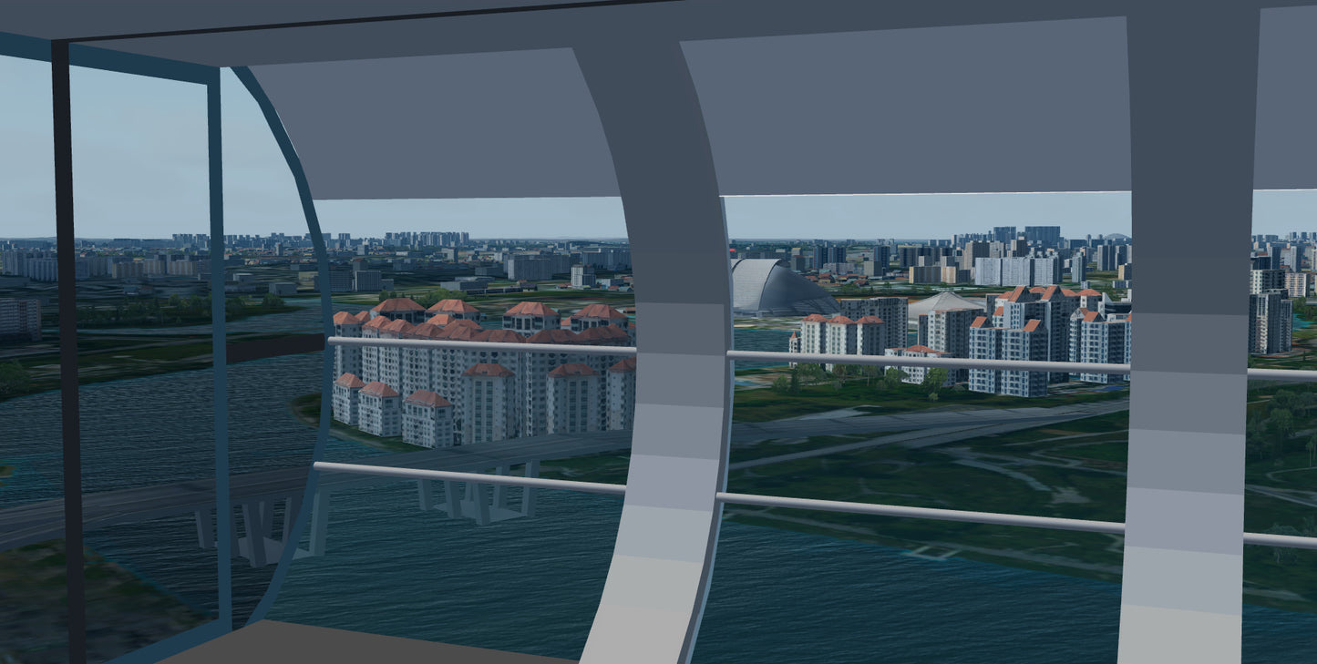 Singapore City Wow v2 for P3D