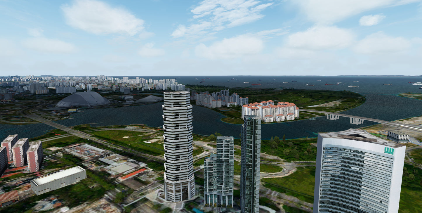Singapore City Wow v2 for P3D
