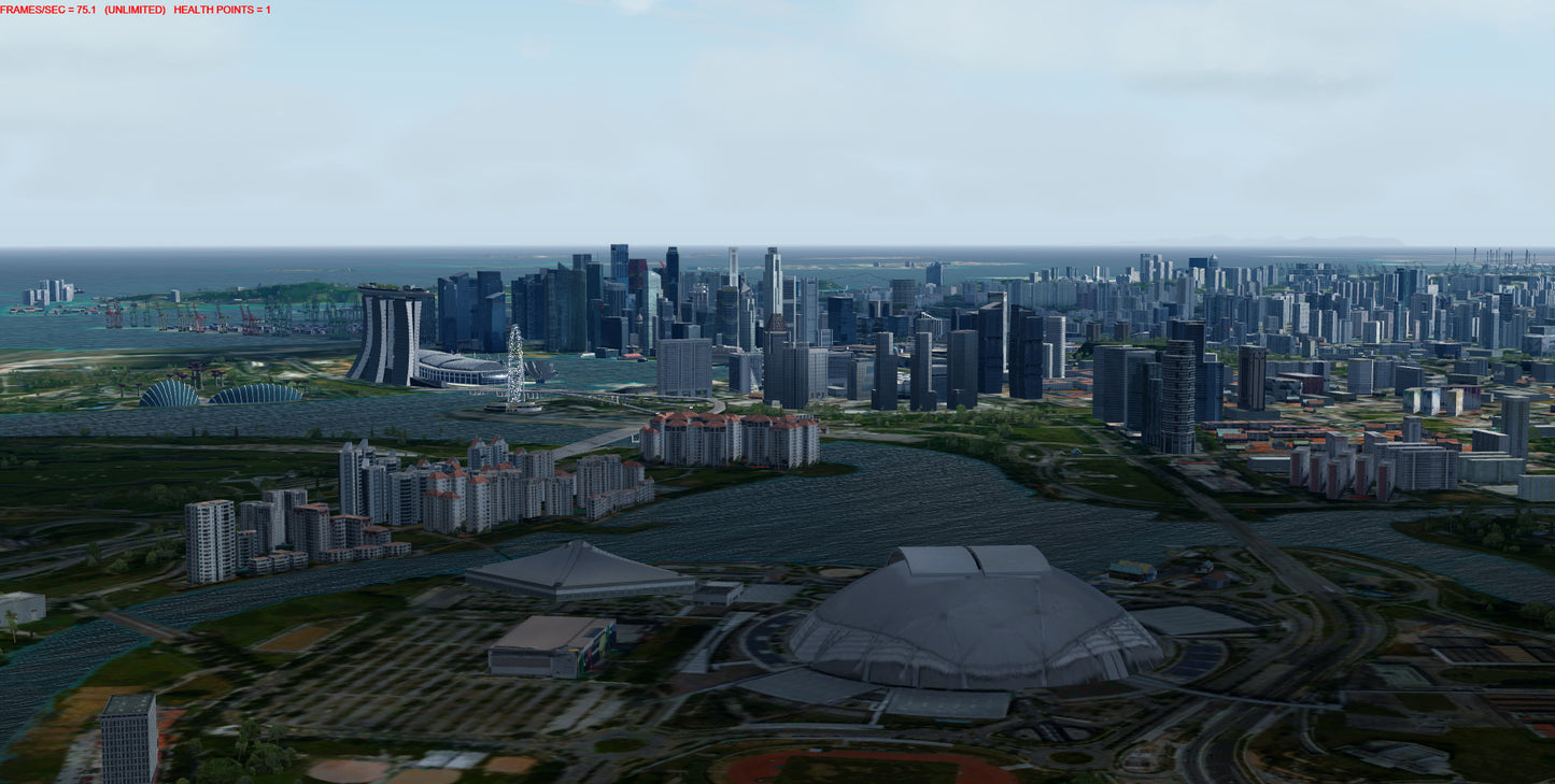 Singapore City Wow v2 for P3D
