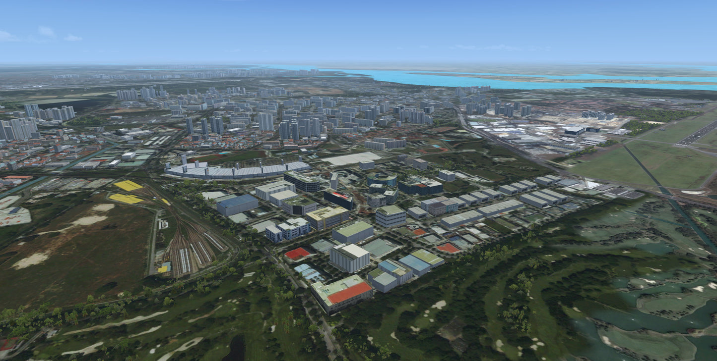 Singapore City Wow v2 for FSX