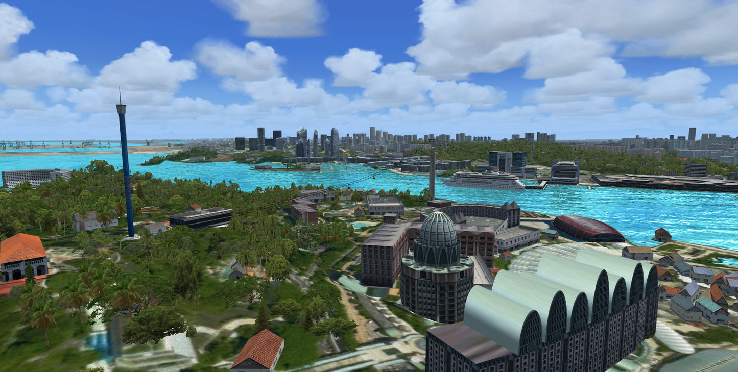 Singapore City Wow v2 for FSX