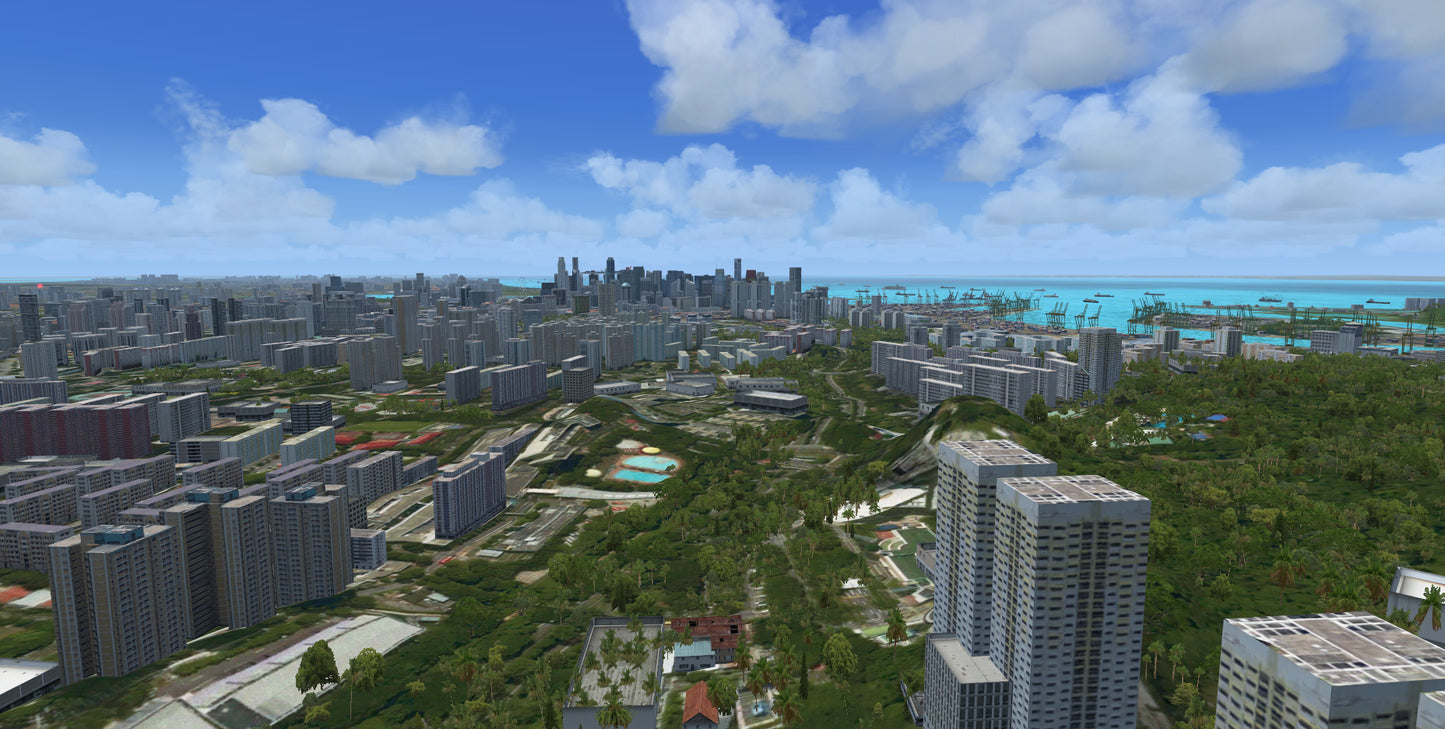 Singapore City Wow v2 for FSX
