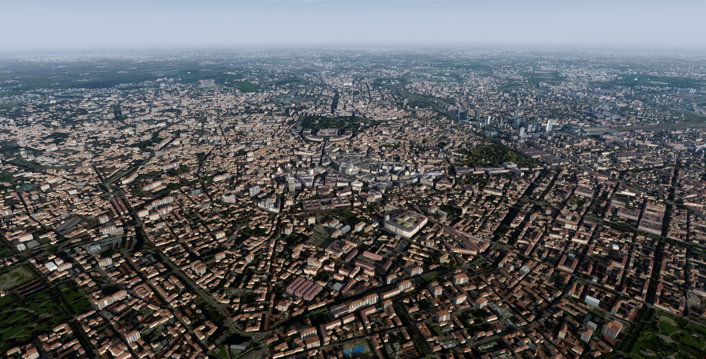 Milan RealCity X for FSX and P3D