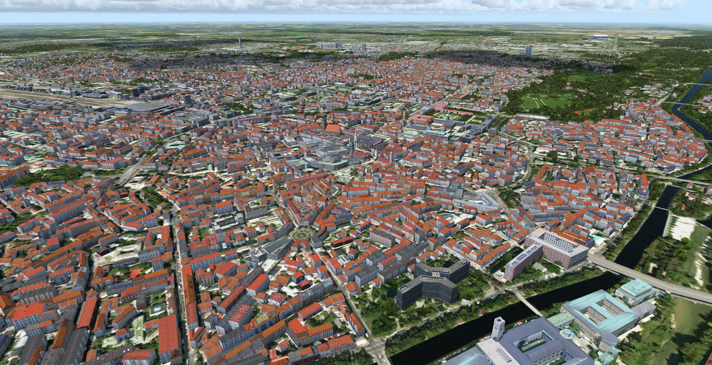 Munich City XR for FSX and P3D