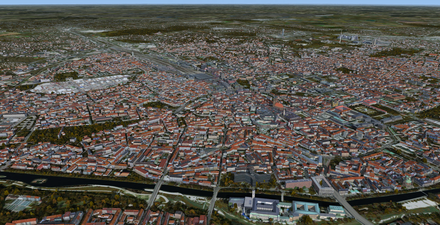 Munich City XR for FSX and P3D