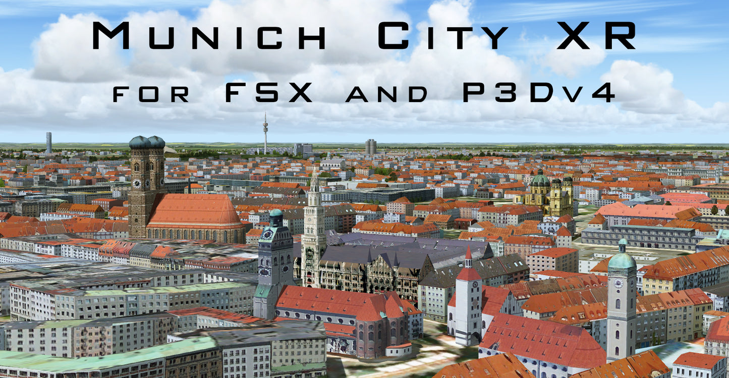 Munich City XR for FSX and P3D