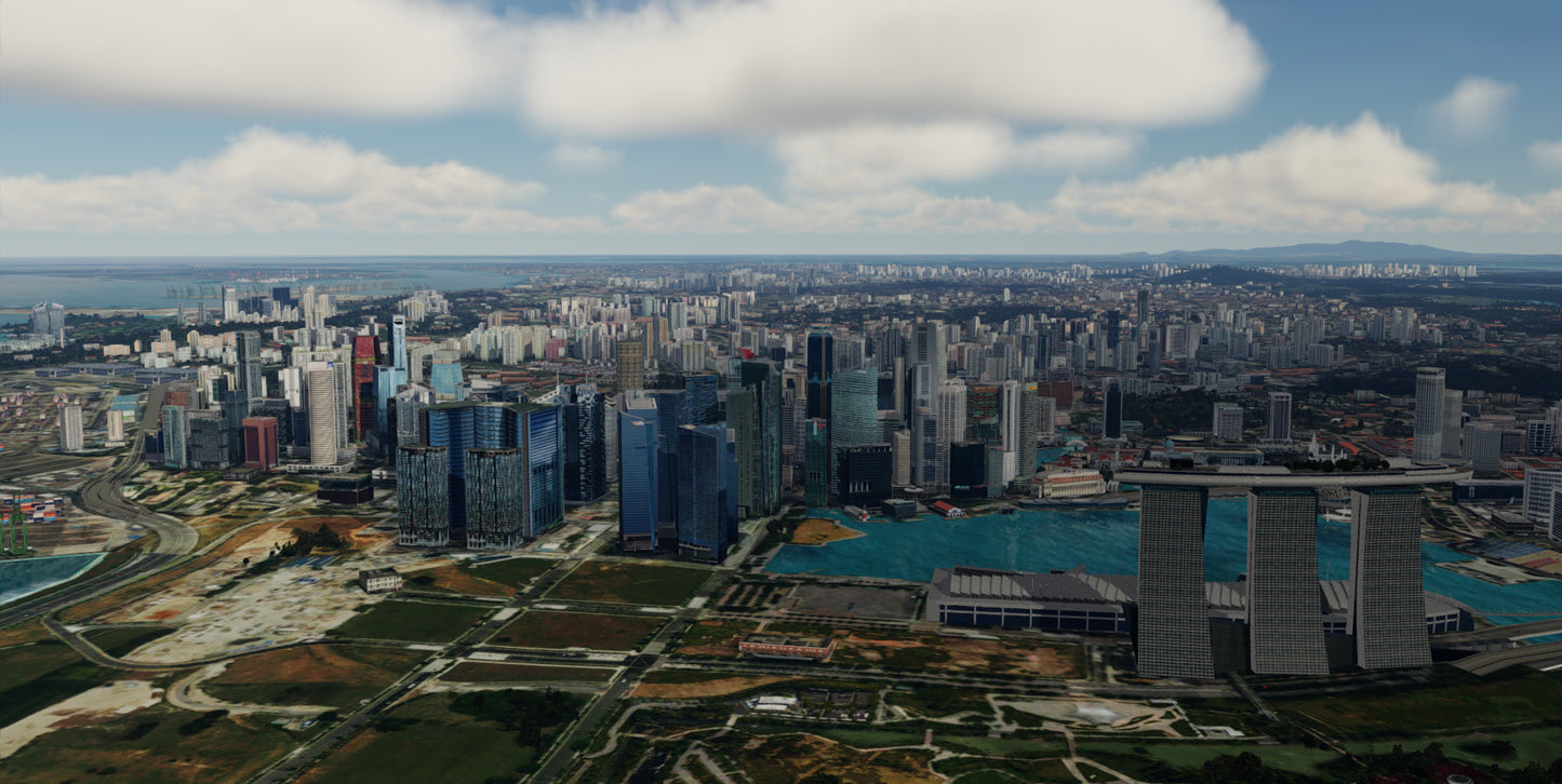 Singapore City Wow v2 for P3D