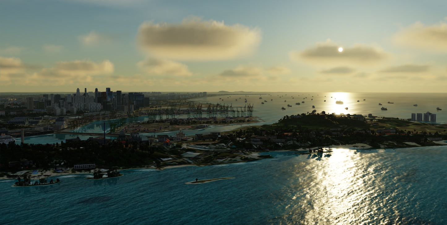 Singapore City Wow v2 for P3D