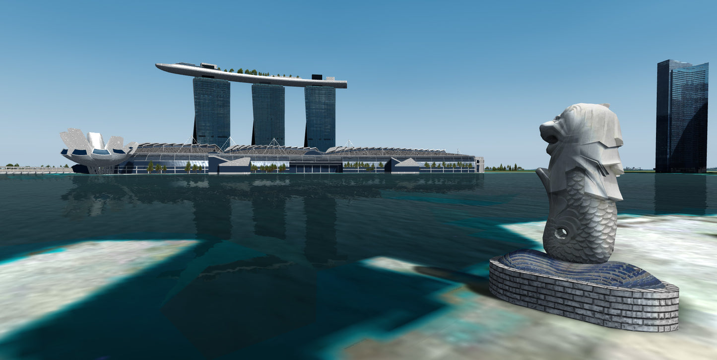 Singapore City Wow v2 for P3D