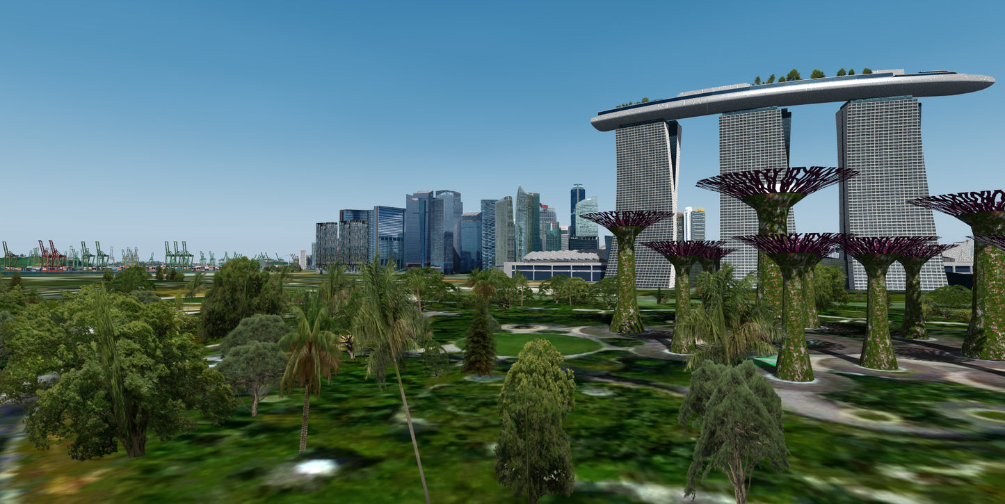 Singapore City Wow v2 for P3D
