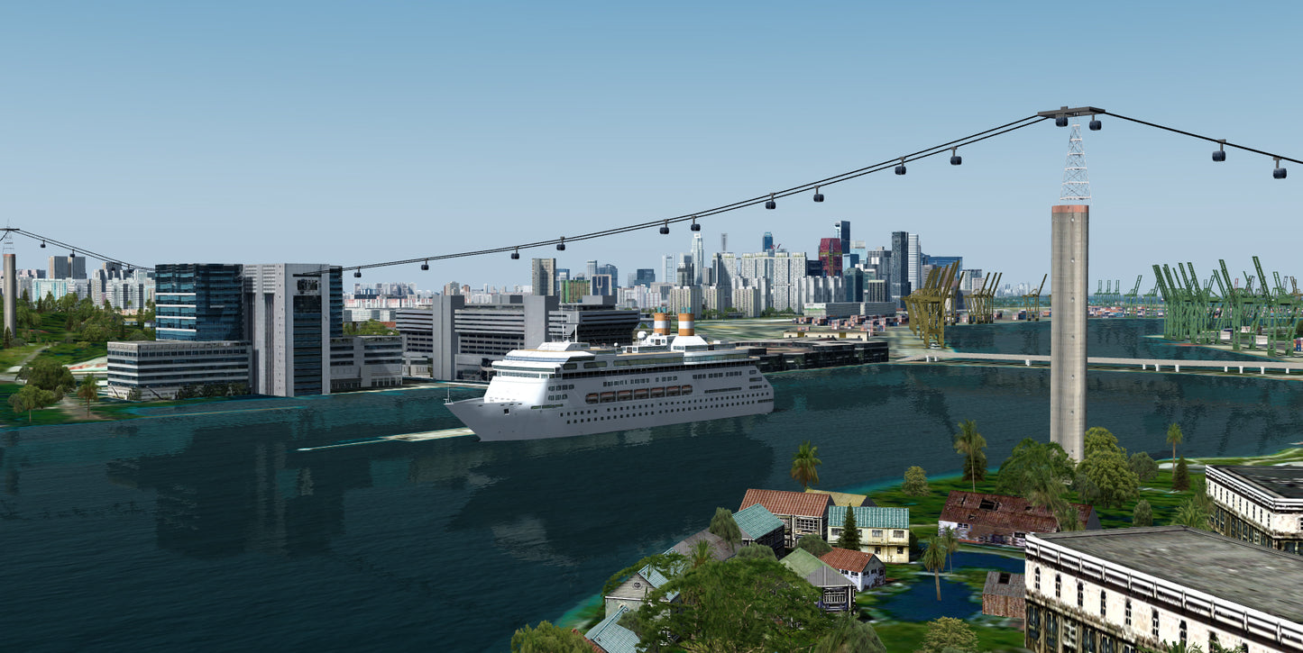 Singapore City Wow v2 for P3D