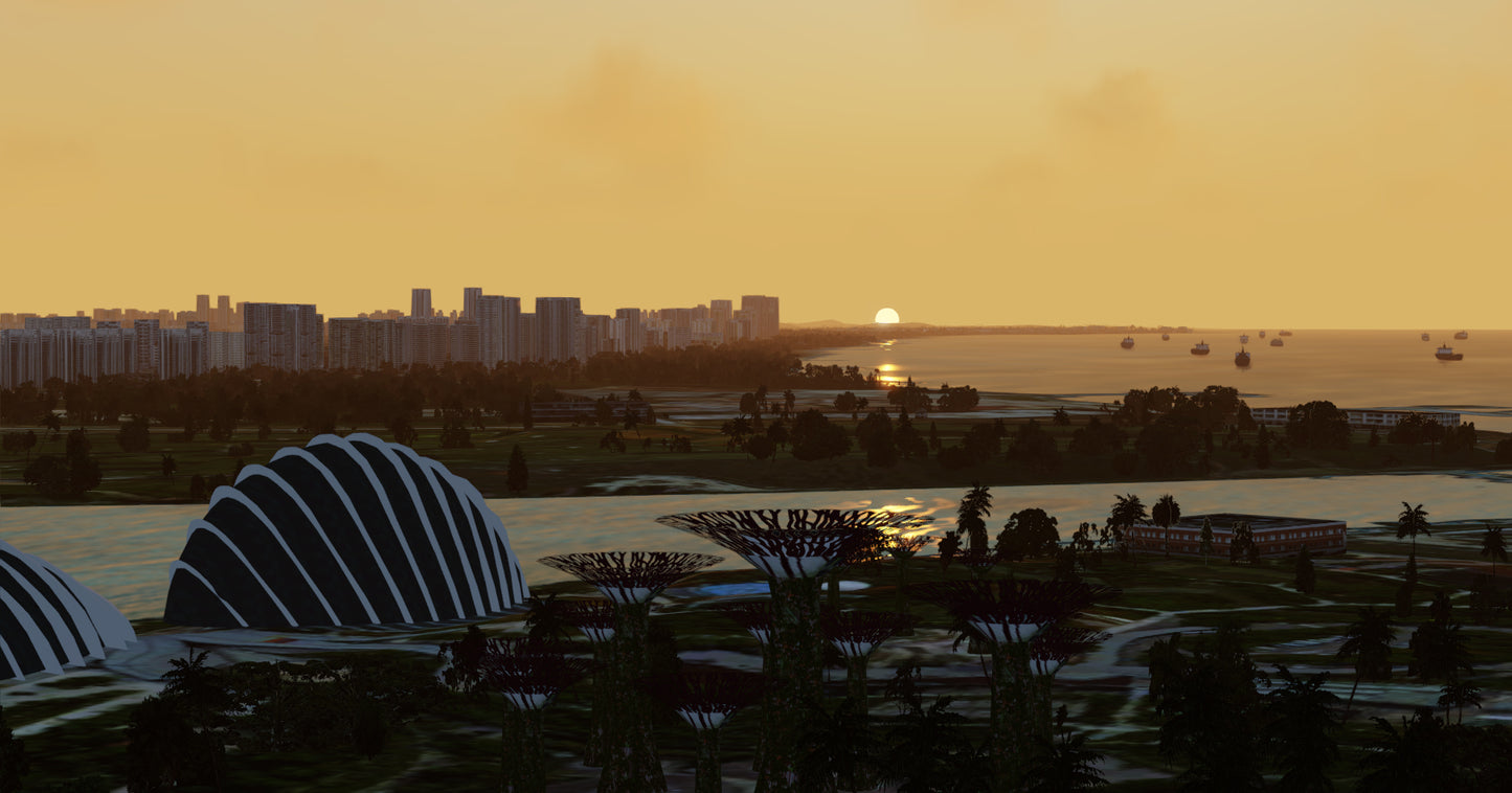 Singapore City Wow v2 for P3D