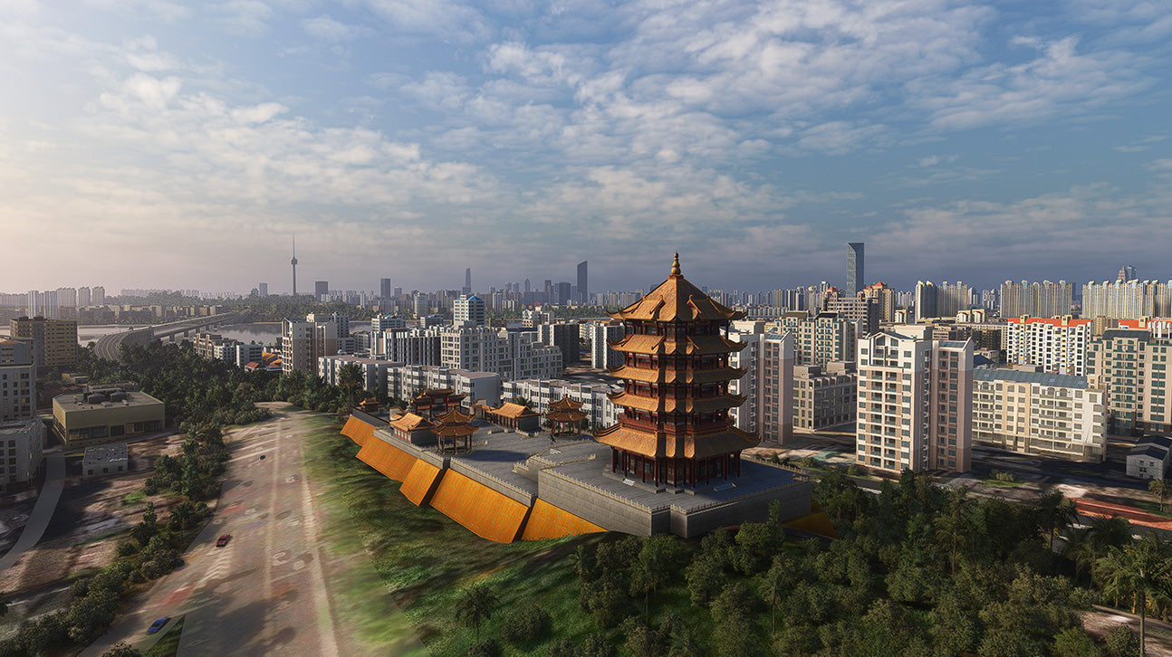 【syamiiiiii】恩塚 亨 Offence Game Model China Wuhan ZHHH V2 for MSFS24/20 – SamScene3D