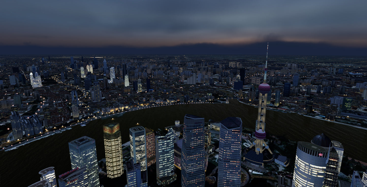 Shanghai City Times for FSX P3D