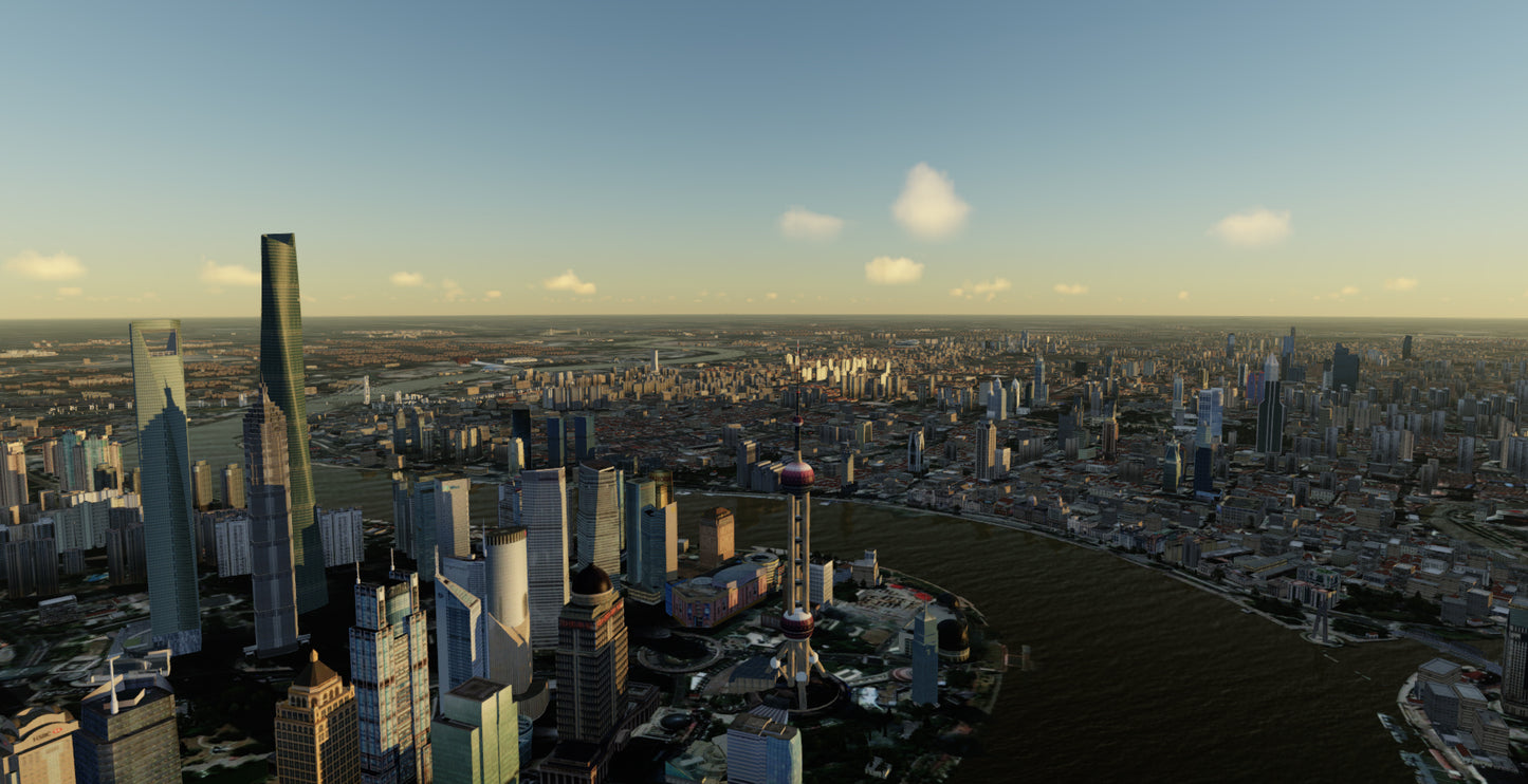 Shanghai City Times for FSX P3D