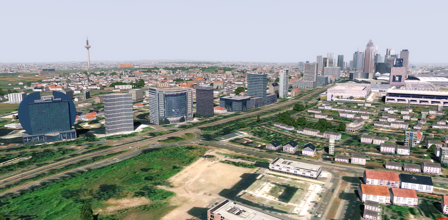 Frankfurt RealCity X2 for FSX and P3D