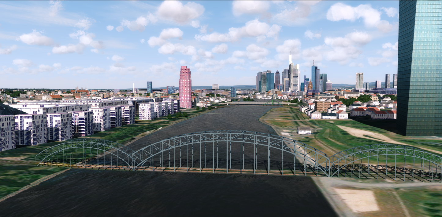 Frankfurt RealCity X2 for FSX and P3D