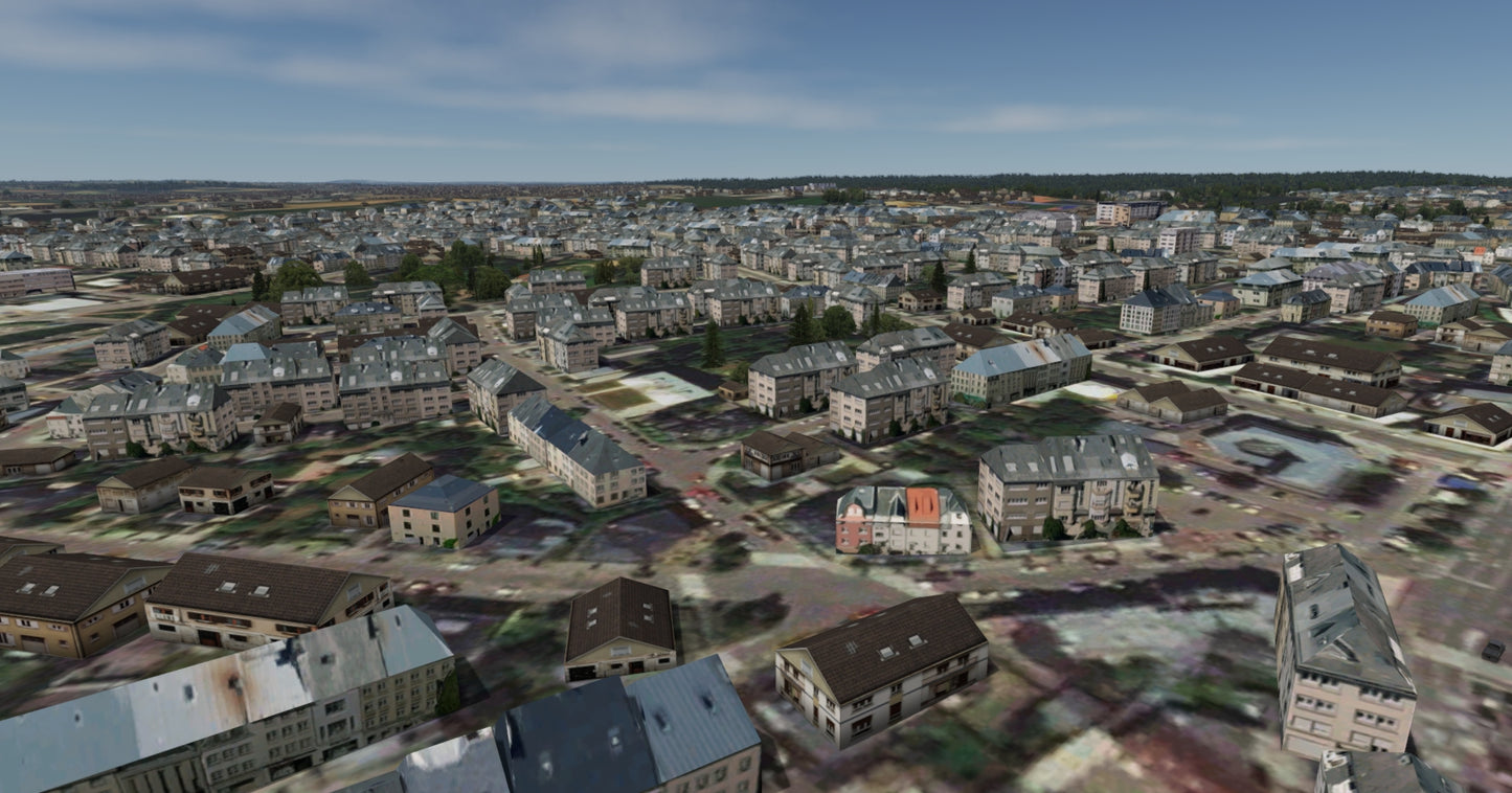 Luxembourg City XReal for FSX and P3D