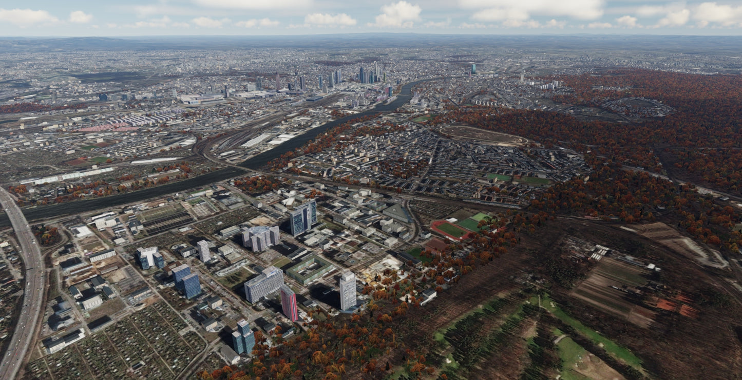 Frankfurt RealCity X2 for FSX and P3D