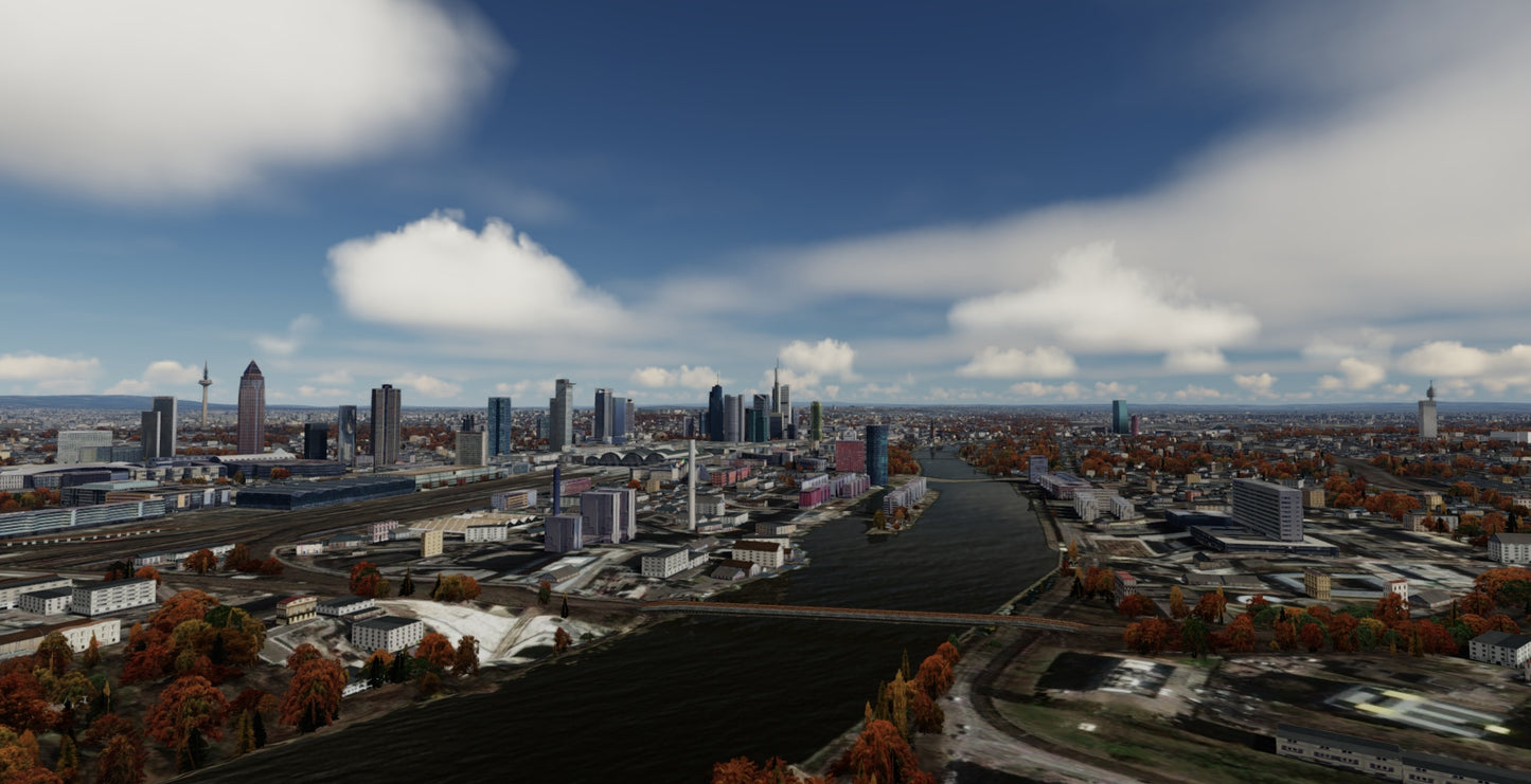 Frankfurt RealCity X2 for FSX and P3D