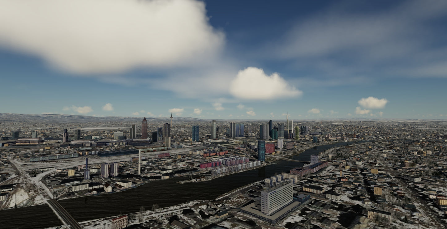 Frankfurt RealCity X2 for FSX and P3D