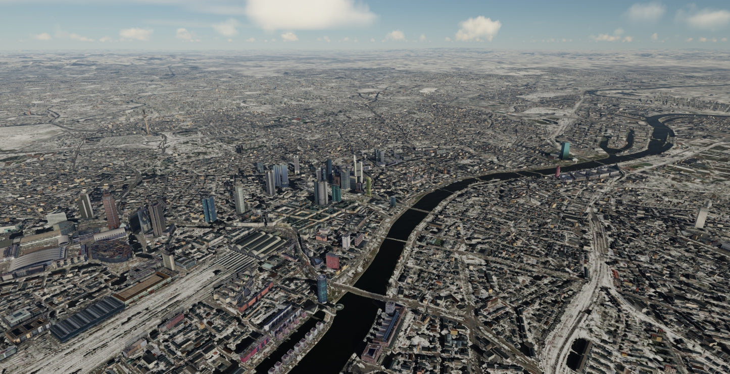 Frankfurt RealCity X2 for FSX and P3D