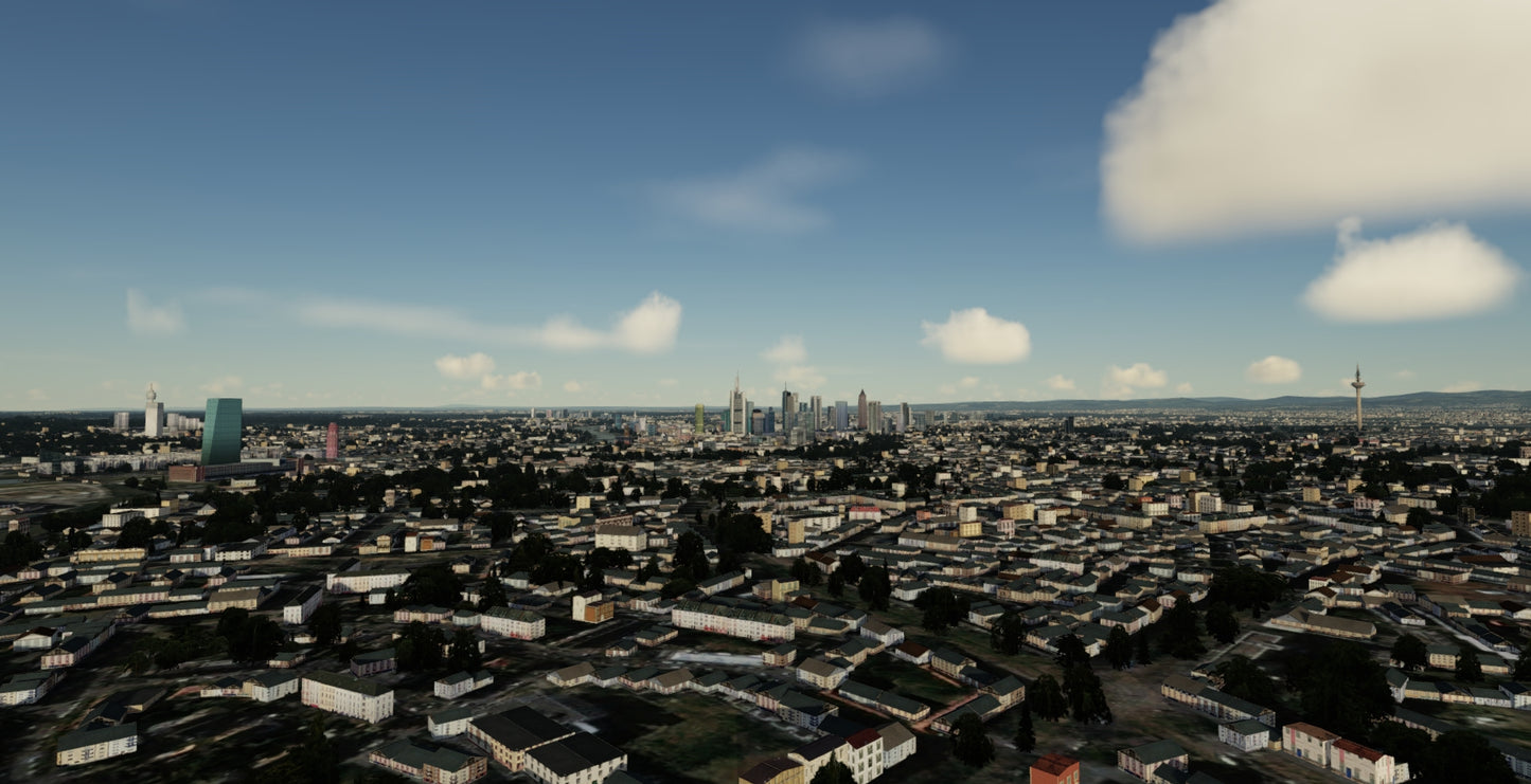 Frankfurt RealCity X2 for FSX and P3D