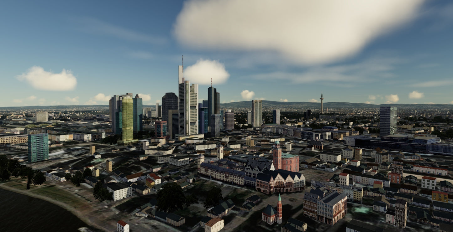 Frankfurt RealCity X2 for FSX and P3D