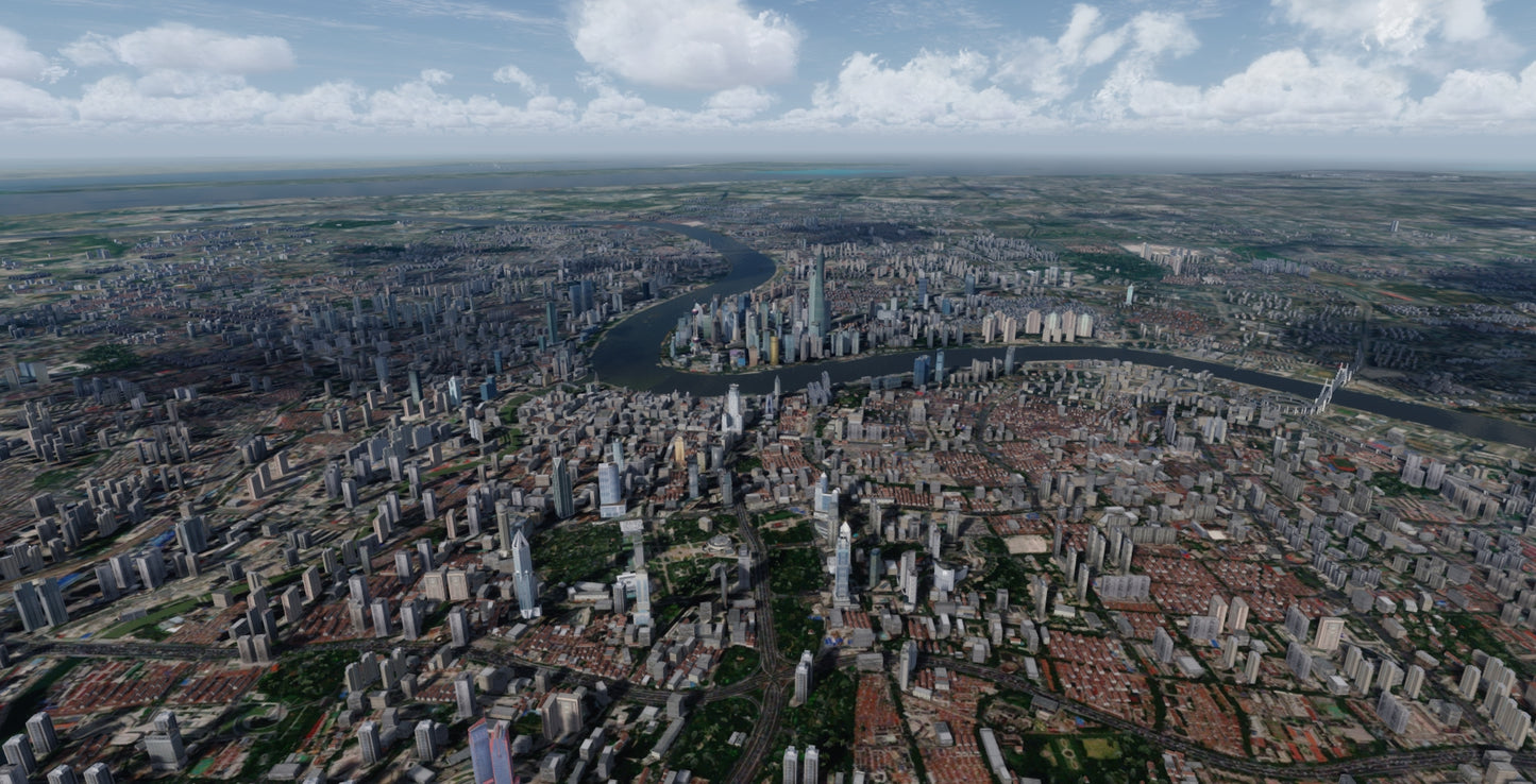 Shanghai City Times for FSX P3D