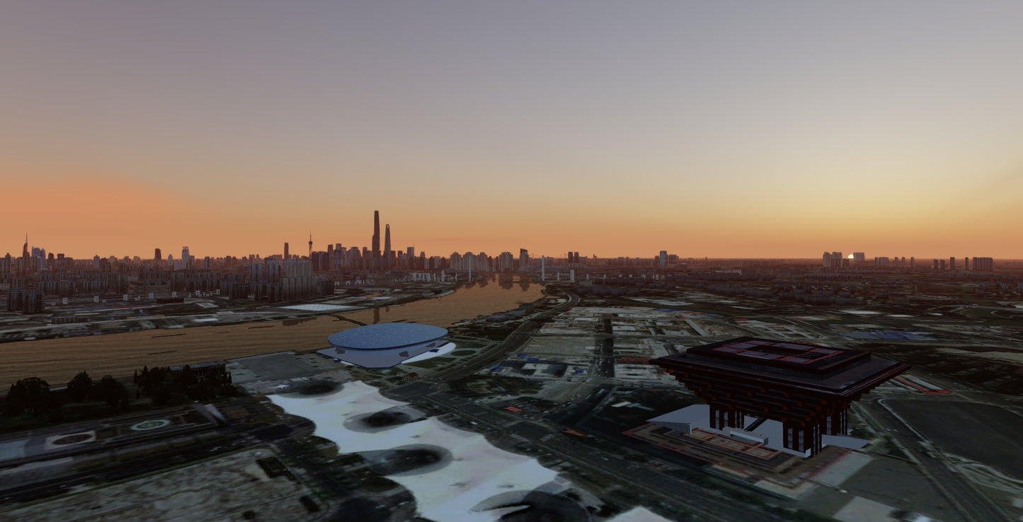 Shanghai City Times for FSX P3D