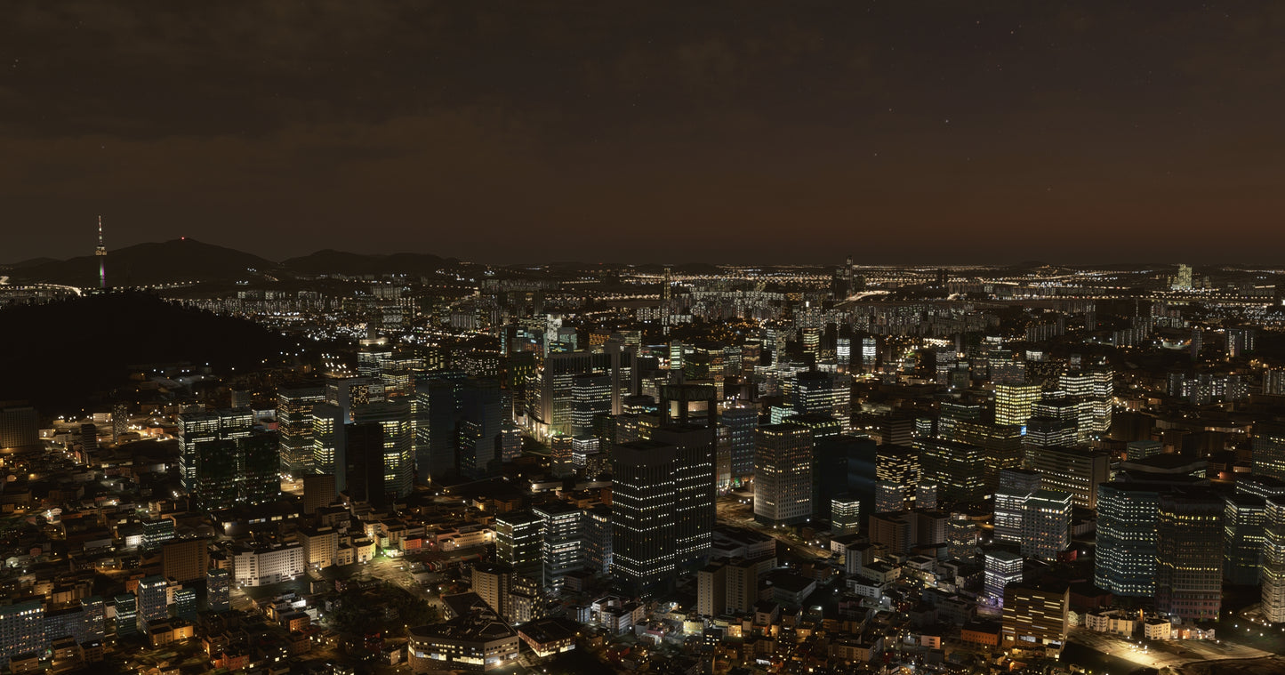 Seoul City Wow for MSFS