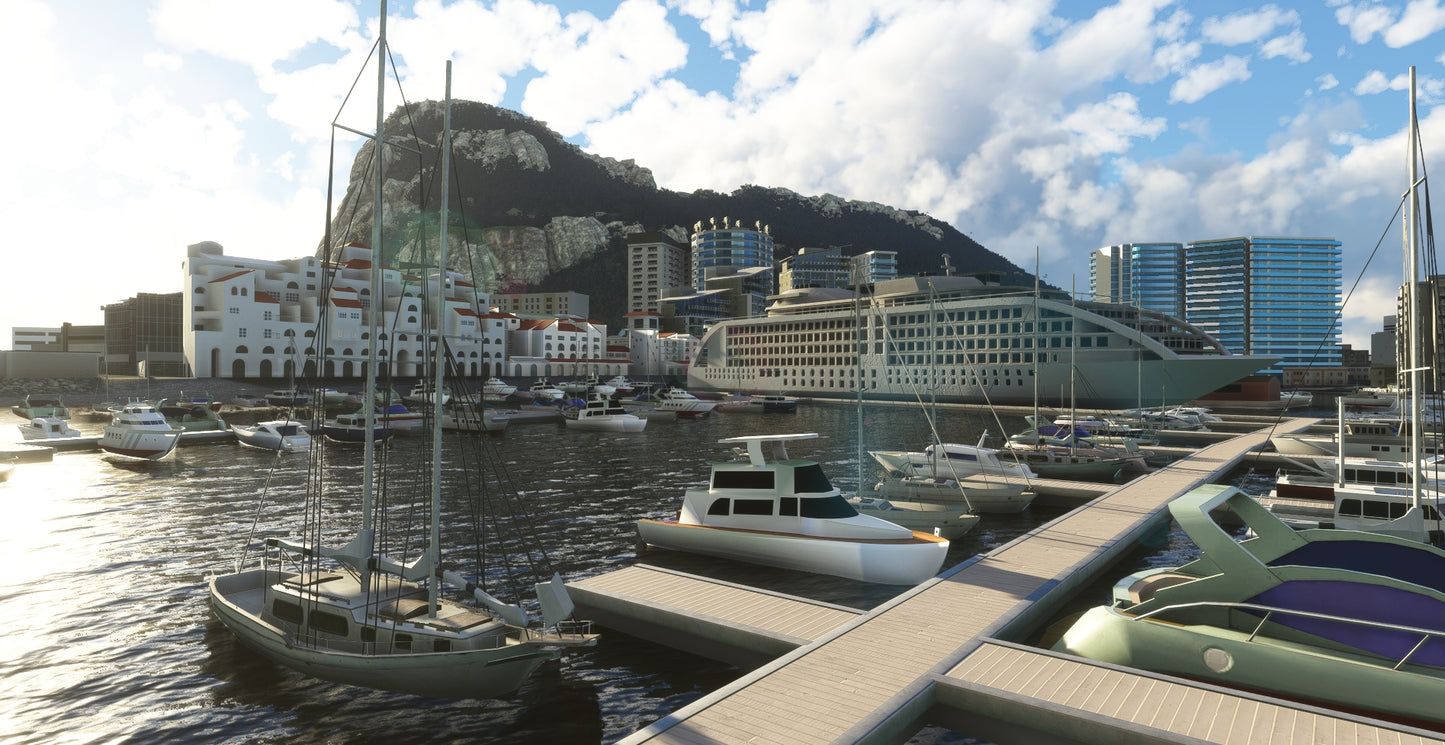 Gibraltar Scenic Life for MSFS