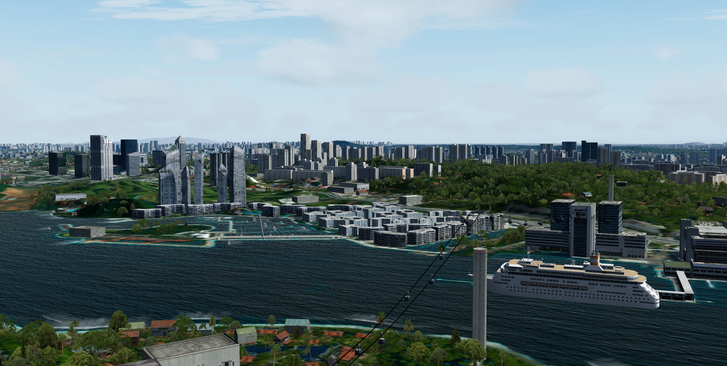 Singapore City Wow v2 for P3D