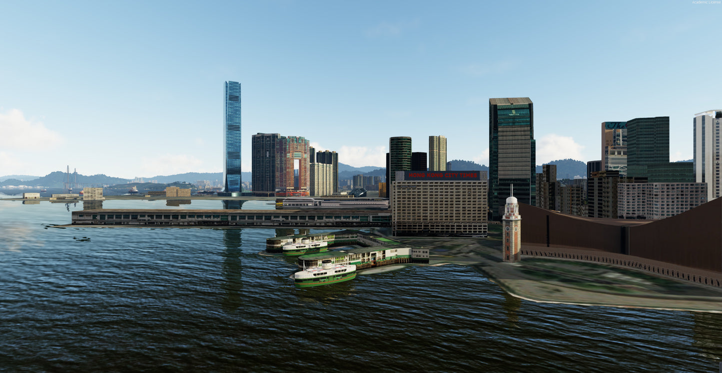 Hong Kong City Times for P3Dv5