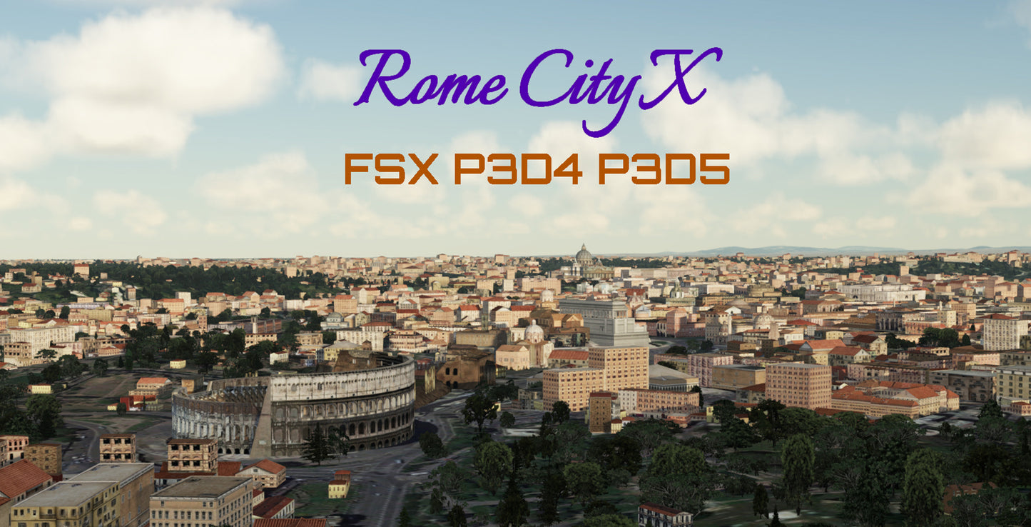 Rome City X v1.4 for FSX and P3D