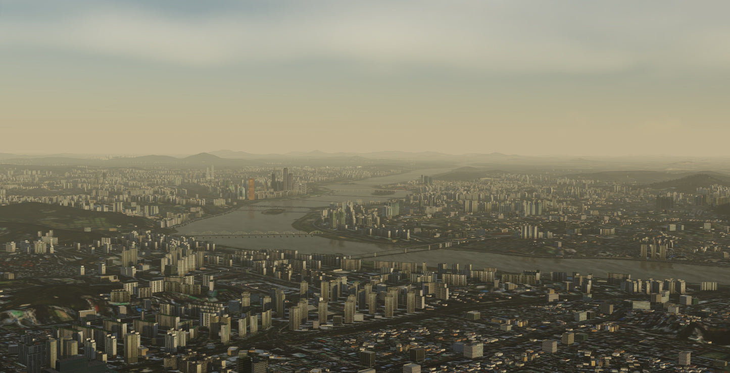 Seoul City Wow for FSX P3D