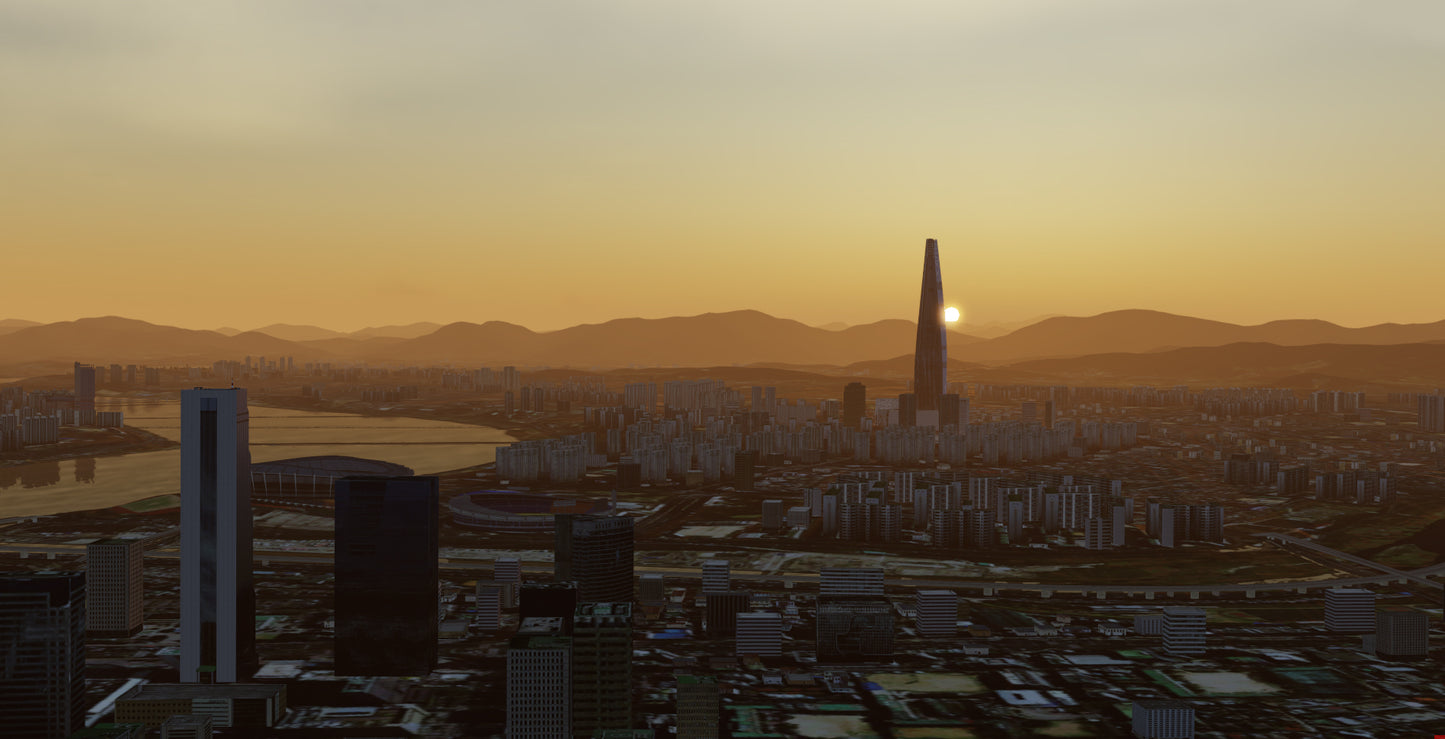 Seoul City Wow for FSX P3D