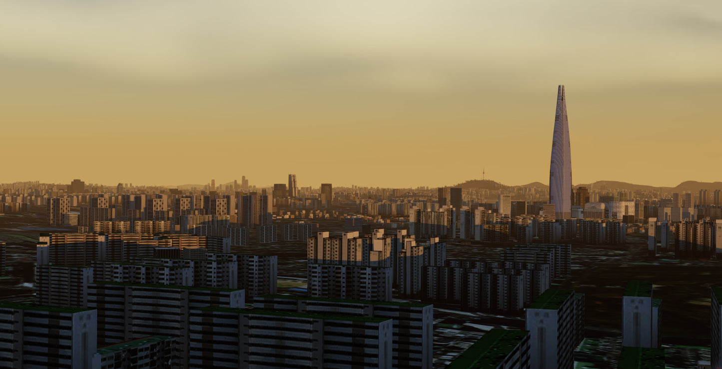 Seoul City Wow for FSX P3D