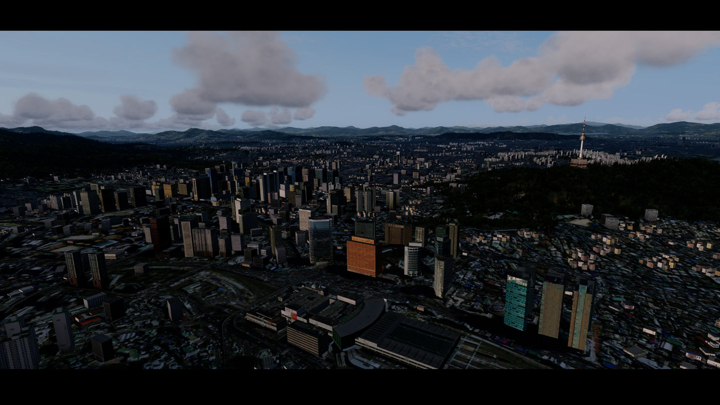 Seoul City Wow for FSX P3D