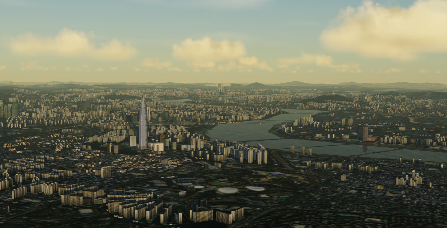 Seoul City Wow for FSX P3D