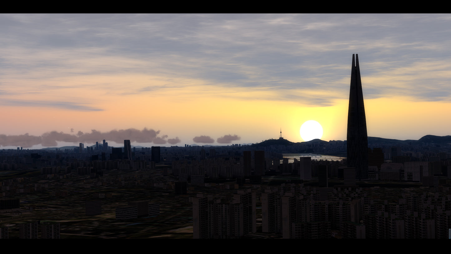 Seoul City Wow for FSX P3D