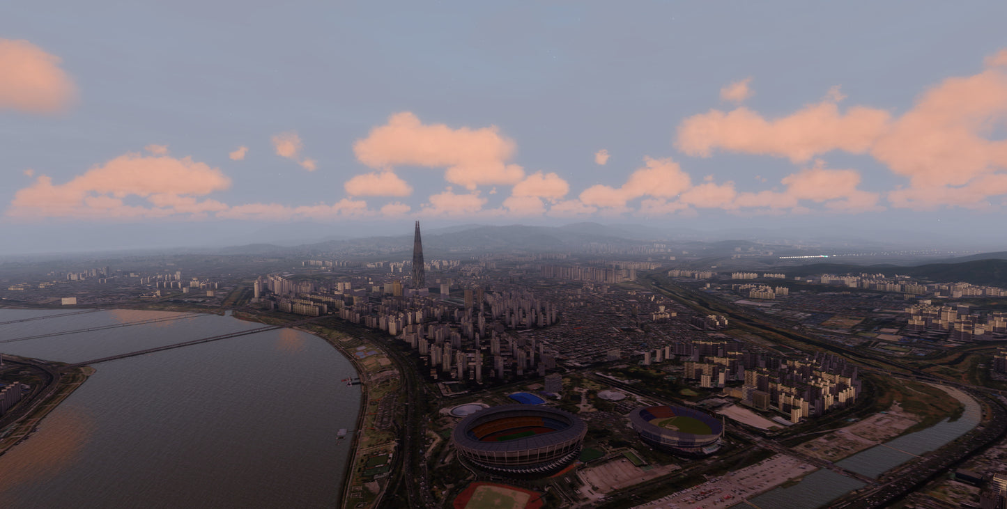 Seoul City Wow for FSX P3D