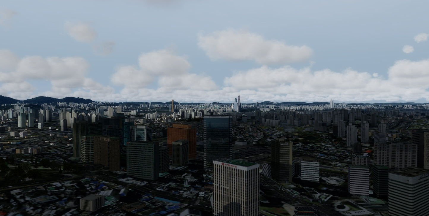 Seoul City Wow for FSX P3D