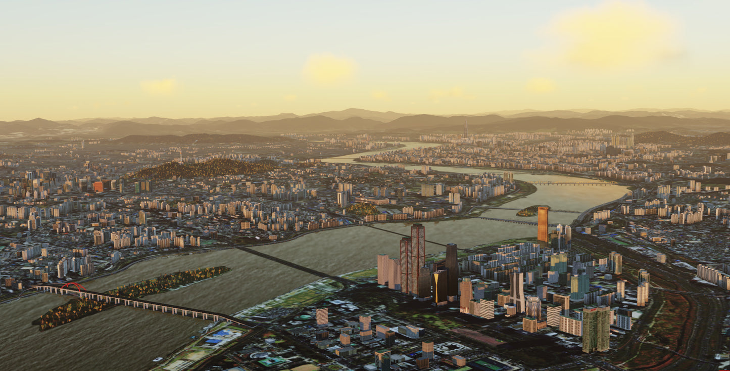 Seoul City Wow for FSX P3D