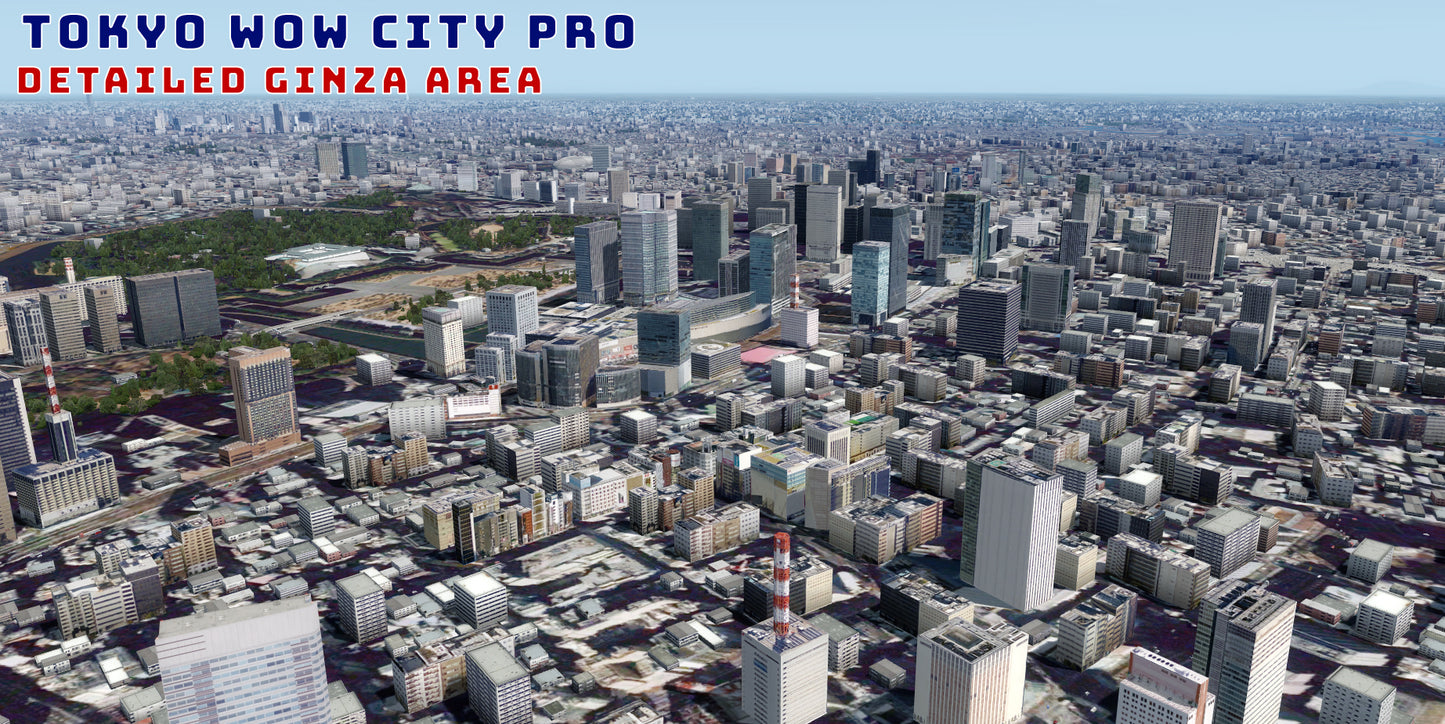 Tokyo City Wow V3 for FSX and P3D