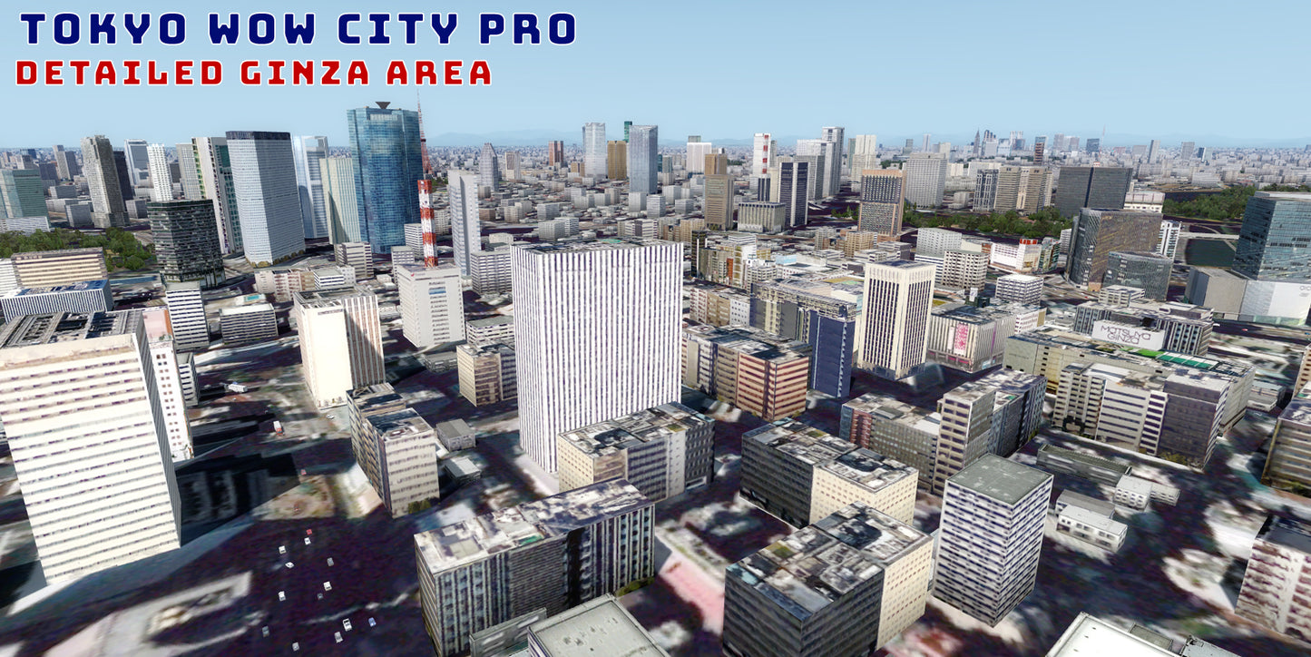 Tokyo City Wow V3 for FSX and P3D