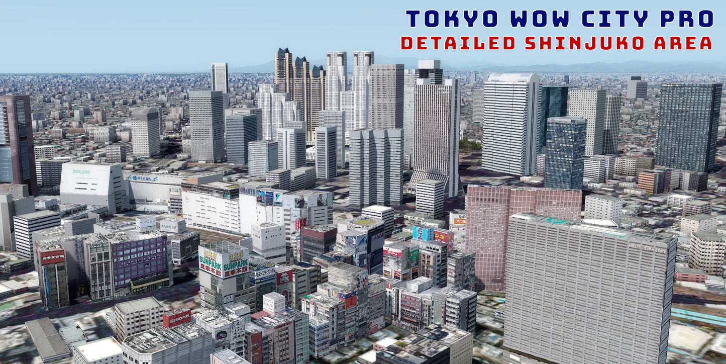 Tokyo City Wow V3 for FSX and P3D