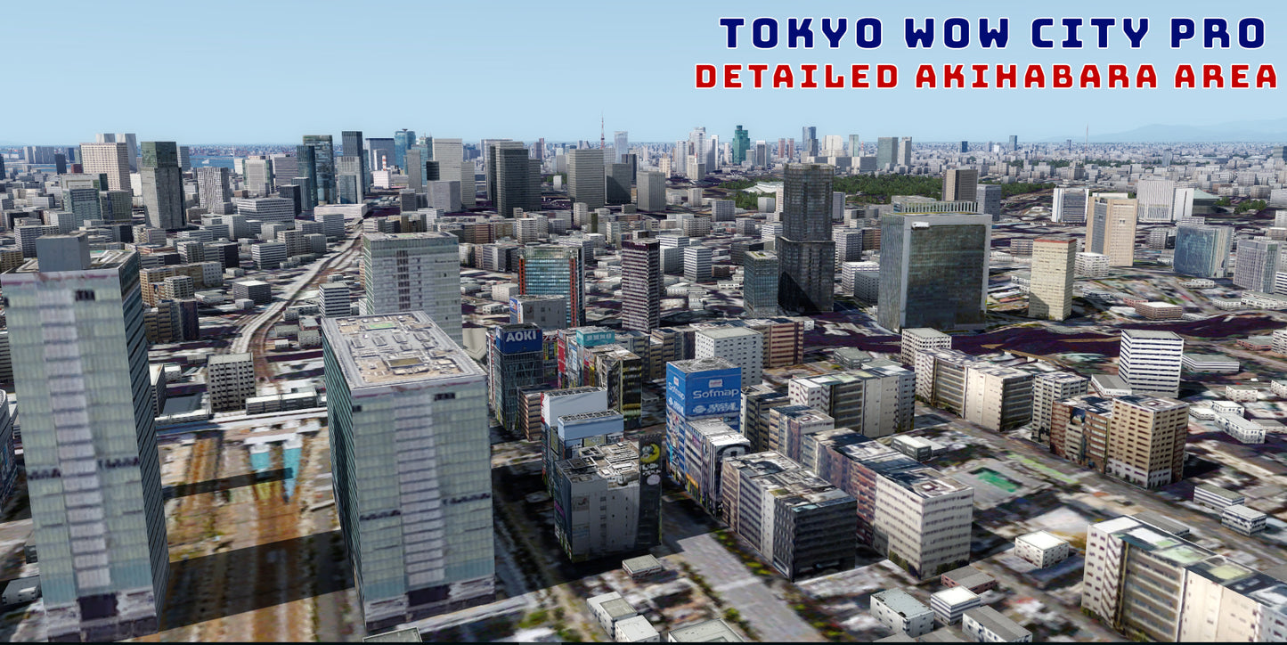 Tokyo City Wow V3 for FSX and P3D