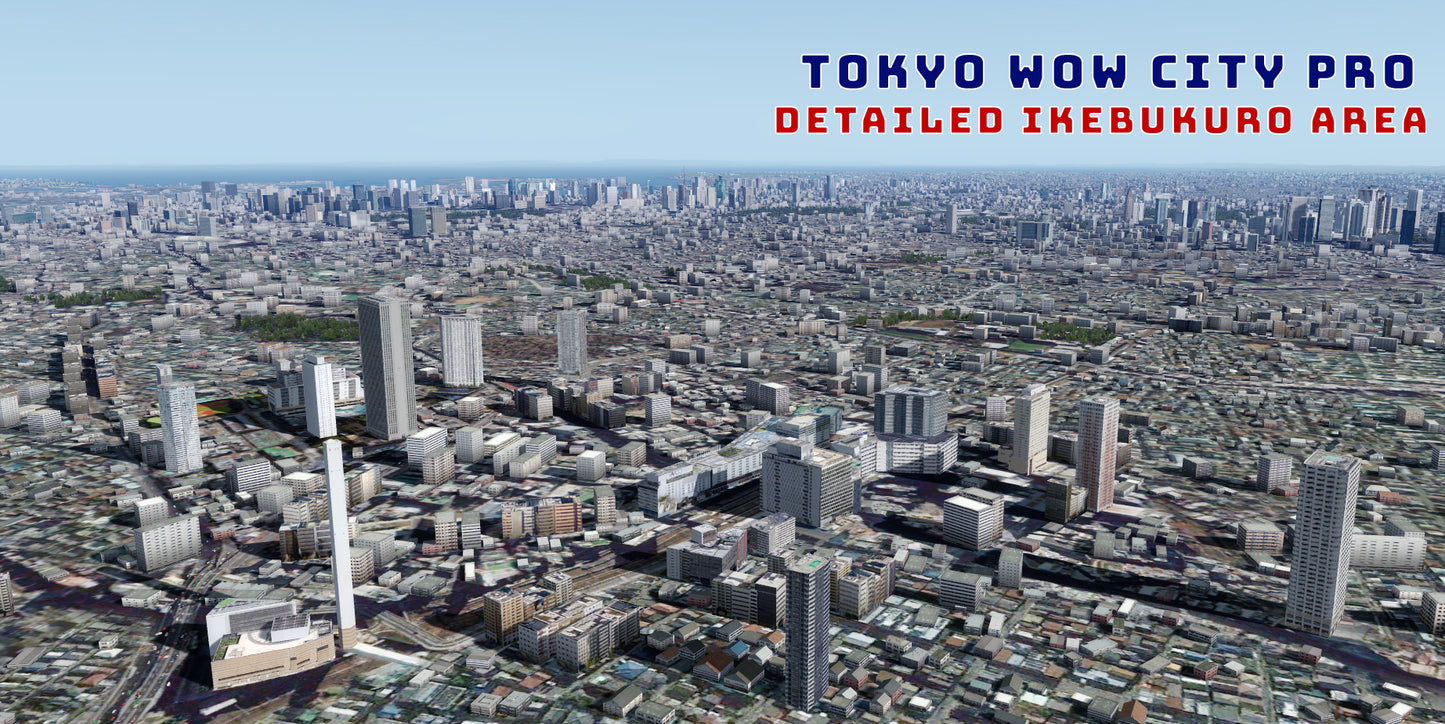 Tokyo City Wow V3 for FSX and P3D