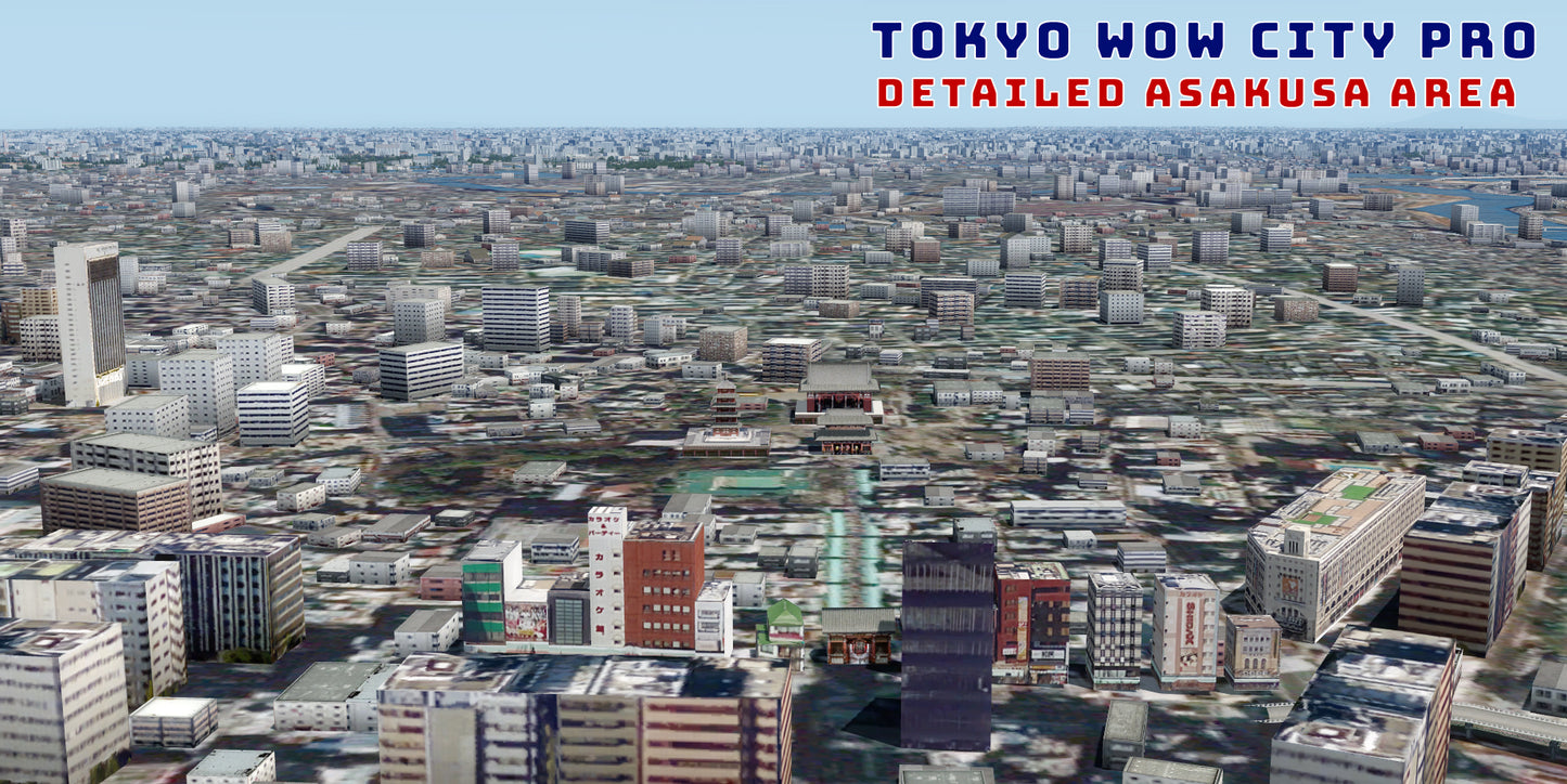 Tokyo City Wow V3 for FSX and P3D